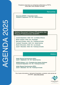Agenda 2ème semestre