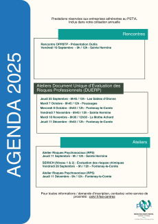 Agenda 2ème semestre