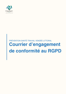 Courrier engagement conformité RGPD