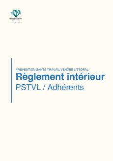 Règlement intérieur